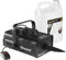 BeamZ SNOW900 Set Schneemaschine mit Flüssigkeit, 900 Watt Schnee Maschine mit Kabelfernbedienung, Snow Machine mit 5 Liter Schneefluid, mini Schneekanone Garten, Party Gadget, Winter Simulation