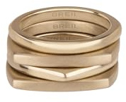 Breil Sammlung NEW TETRA, Ring Damen aus FARBIGER STAHL | Sammlung NEW TETRA, Ring, Maße 18 cm, Schmuck als Geschenkidee Damen