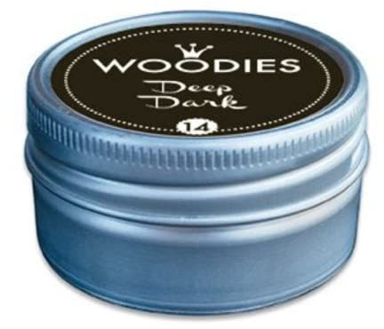 Stempelkissen-Dose für Woodies-Stempel Schwarz