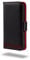 Ed Hicks iPhone 14 Pro Max Leather Wallet Flip Case — Real Leather — Quad Protection System— RFID Blocking — Card Holder — Many Unique Features — Vintage Black & Red