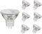 AHEVO MR11 Halogen Light Bulbs, 20W 12V MR11 GU4 Halogen Spotlight Bulbs, GU4 Bi-Pin Base,Warm White 2700K,35mm Diameter, 6 Packs