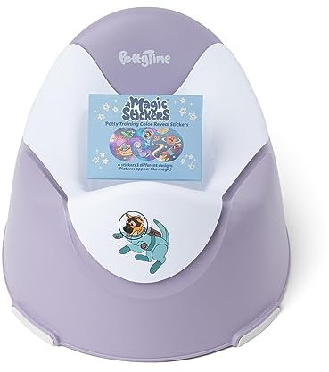 Potty Watch™ Inventor Magic Sticker mit Farbwechsel-Aufklebern für Toiletten, mit interaktiven Farbwechsel-Aufklebern (Weltraumsitz + Magic Reveal Aufkleber)