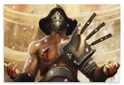 Filmposter Gladiator (1) Bild Druck Leinwand Poster Wandfarbe Kunst Poster Dekor Moderne Heimkunstwerke 20 x 30 cm