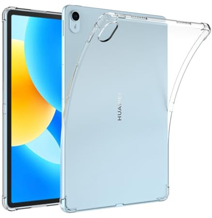 carinacoco Clear Case for Huawei MatePad 11.5 2023, Ultra Transparent Soft TPU Protective Cover, Lightweight Flexible Silicone Shockproof Rugged Back Case for Huawei MatePad 11.5 2023