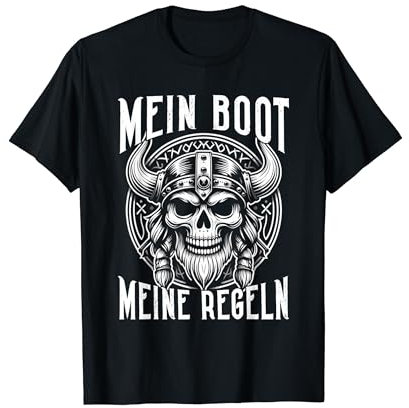 Mein Boot Meine Regeln Segler Segeln Kapitän T-Shirt