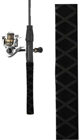 Niktule Rod Wrap - Fishing Rod Heat Shrink Sleeve Wrap - Electrical Insulation Waterproof Wrap for Tennis Racket, Various Handles