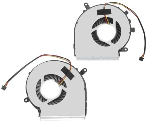 CPU GPU Cooling Fan for GE62 GE72 PE60 PE70 GL62 GL72 GP62 GP72 MS 16J1 MS 16J5 MS 1791 MS 1795 3Pin 3 Wire CPU Cooling Fan GPU Fan Cooler Kit,Easy to Install