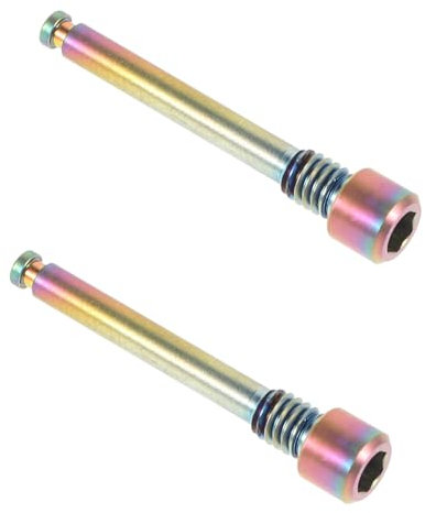 OHPHCALL 2stücke Fahrrad-scheibenschrauben Bremsscheibenschraub Fahrrad-bremsscheibenschrauben Bremsscheiben-festbolzen Befestigungsschrauben Für Scheibenbremsen