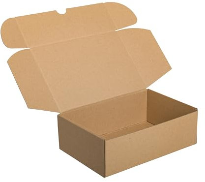 karton-billiger | Warenpostkarton DHL Kleinpaket Versandkarton, A5, AM: 241x160x80mm, ab 25 St (100)