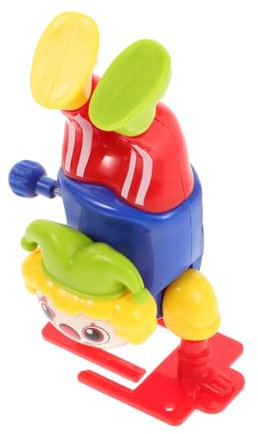 LALADEFIEE Aufziehfiguren Clown Spielzeug Lustiges Springendes Kinder Karneval Halloween Party Decoration Stuffer