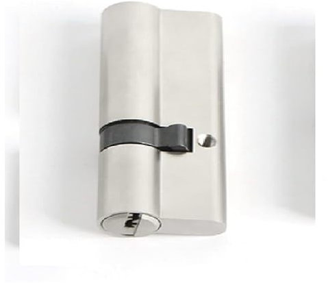 Heavy Duty Gate Lock, Outdoor Wooden Doors, Long Throw Gate Lock,70mm Interchangeable Heavy Duty Hotel Commercial Grade 2 Door Handle Lever Mortise Lock Body Cylinder(80mm40add40)