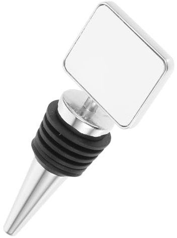 Veemoon DIY Decorative Wine Bottle Stopper Reusable Sealer Sublimation Cover for Whisky Liquor Bottle