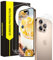 Bodyguard 2+2 Stück Schutzfolie für Panzerglas für iPhone 16 Pro 5G, mit Kameraschutz, 2.5D Kante, 9H Härte schutzglas, Sensitive Touch, Keine Blasen, HD-Klar iPhone 16 Pro Displayschutzfolie