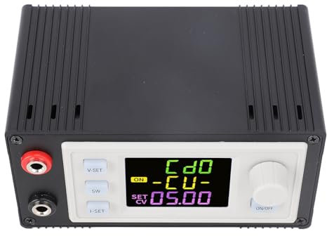 Regulador de Voltaje Ajustable, Fuente de Alimentación Variable Versátil, Controlador LED del Motor del Convertidor CC, Panel Control Compacto Potente y Estable para Uso la Laboratorio