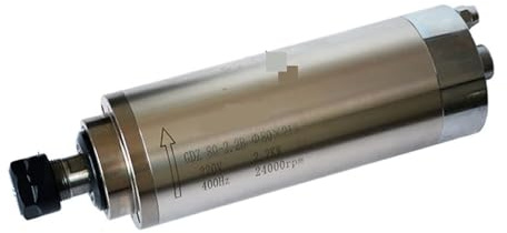 1,5 KW 2,2 KW CNC Spindel Motor Wasser Gekühlt Fräsen Gravieren Maschine 80mm 1500W 2200W ER16 ER20 Chuck Leistungsstarke Lager(2.2KW 80x238mm 380V)