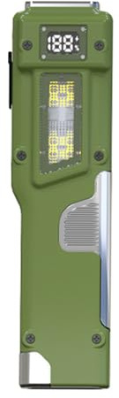 XAGMODSHN Lampes De Poche Rechargeables Multifonctionnelles Lampe De Travail À Affichage Numérique Portable Clip sur Lampe De Poche Torche LED Clip sur Lampe De Poche Torche LED