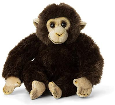 Universal Trends WWF Plüsch Kollektion WWF16091 - Plüschfigur Schimpanse 23 cm, Plüschtiere