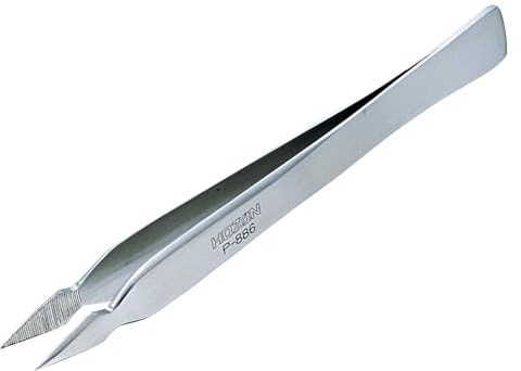 Hozan P-886 Knurled-tip Tweezers by HOZAN