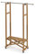Arredamenti Italia Garderobe ELIOS, Holz - Klappbar - Ausziehbar - Farbe: Kirsche Holz AR-It il Cuore del Legno