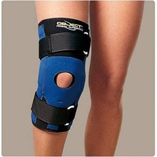 Ginocchiera Object Roten con Aste Articolate Rigide Blu/Nera (L)