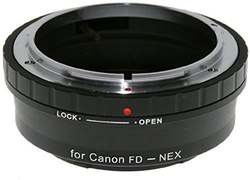 Adapter für Canon FD Objektive Montage auf Kameras Sony NEX. Netzteil.