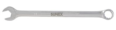 Sunex 991714MA 14mm Full Polish V-Groove Combination Wrench CRV
