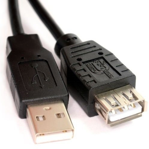5m Metre LONG USB 2.0 EXTENSION Cable Lead A Male To A Female SHIELDED