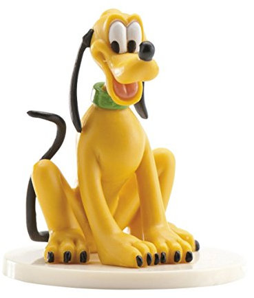Dekora 347150 Disney Pluto Tortenfigur-7 cm, Mehrfarbig, Talla Única