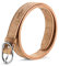 Corkor Damen Gürtel Veganer korkleder für Freizeitkleidung Jeansgürtel 25mm Hellbraun M