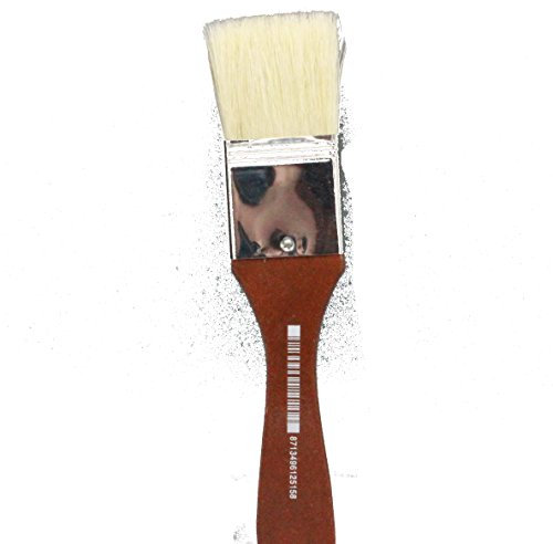 Angelo Varnish Hog Brush 1 1/2 artists paint brush