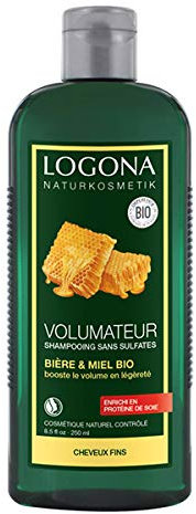 Logona – Shampoo für Bier, Honig, feines Haar, 250 ml, 250 ml, gratis Lieferung für Bestellungen in Frankreich – Preis pro Stück