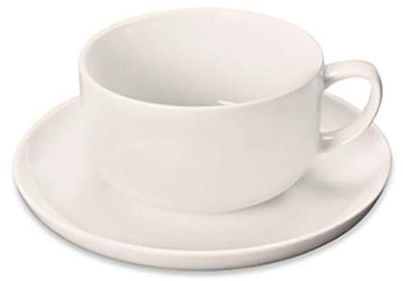 Tchibo Trinkbecher Tasse Barista Cappuccinotasse, Edelstahl, Rund, Trinkbecher, 1 Stück, Zuhause, Heißgetränke