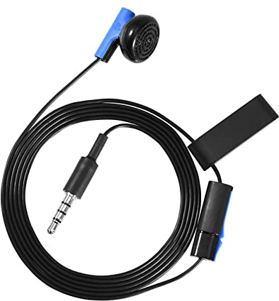 Denash 3,5-mm-Gaming-Kopfhörer-Kopfhörer mit Mikrofon für 4 PS4-Controller