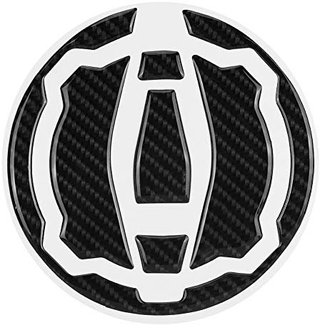 Aufkleber für Tankdeckel - Tankdeckel für Motorrad aus Kohlefaser, Aufkleber für Schutzdeckel für Kawasaki Z900 Z650 17-18