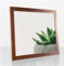 Bilderrahmen Diamond 40x50 cm Nussbaum dunkel Dekor ideal für Diamond Painting mit 1 mm klarem Kunstglas