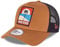 New Era Bondi Beach Cap Trucker Sommer Strand Basecap verstellbar Kappe braun - One-Size
