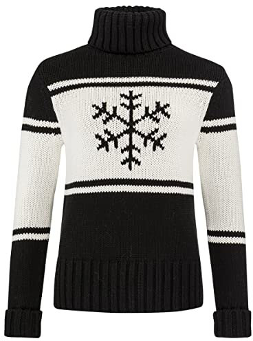 HEAD Damen Rebels Coco Women Pullover, Schwarz/Weiß, S-M EU