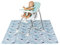 Garosa Baby Splat Mat für Unter Hochstuhl Baby Waschbare Spill Mat Wasserdicht für Office Home