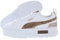 PUMA Zapatillas Mayze Glam para mujer, Blanco-clavo oscuro, 41 EU