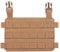GYDEHUTJ Molle Placard Hoop and Loop Front Flap Hanging Panel for Tactical Chest Rig Huntting Vest Plate Carriers
