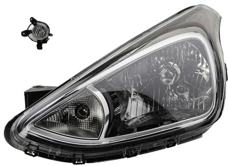 Johns, Scheinwerfer Halogen passend für Hyundai i10 13- H4 Li. m. Motor für LWR + Nebel