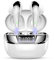 Cuffie Bluetooth, Auricolari Bluetooth 5.3 Cuffie Wireless In Ear con 4 ENC Mics Stereo HiFi, 2024 Cuffie Senza Fili Cancellazione Rumore Cuffiette Bluetooth IP7 Impermeabili Earbuds 50H LED Display