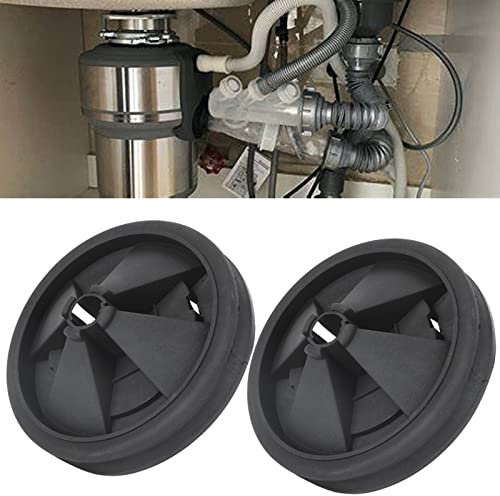 Silicone Splashing Waste Disposer Cover, Rubber Insert, Parts Fit For 87Mm Od With Three-Point Buckle And Metal