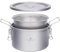 iBasingo 2L Titanium Rice Soup Pot with Lid Camping Cookware Portable Kitchen Cooking Mess Kit Indoor Outdoor Stockpot Ultralight Multifunctional Cooker Ti2087C