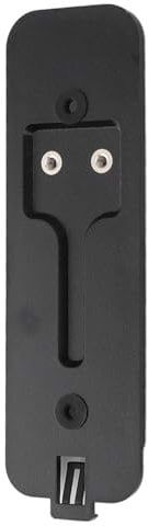 Topyond Backplate for Video Doorbell Plastic Replacement Part,Mount Accessory for Video Doorbell,Back Panel Doorbell Camera Mount for Home Security (Black)