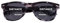 SKYWAY Bifokale Lesesonnenbrille für Damen, Modische Klassische Lesebrille mit Federscharnier, UV400 Schutz Schwarzer Schildpatt +2.5