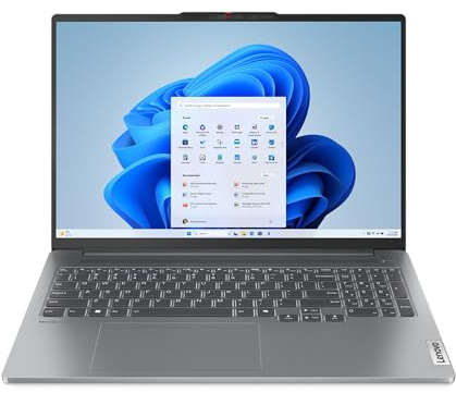 Lenovo IdeaPad Pro 5 AI Laptop | 16' 2,5K | AMD Ryzen 7 8845HS | 16 GB di RAM | 1 TB SSD | Windows 11 Home | WiFi 6 | Tastiera QWERTY | Grigio artico