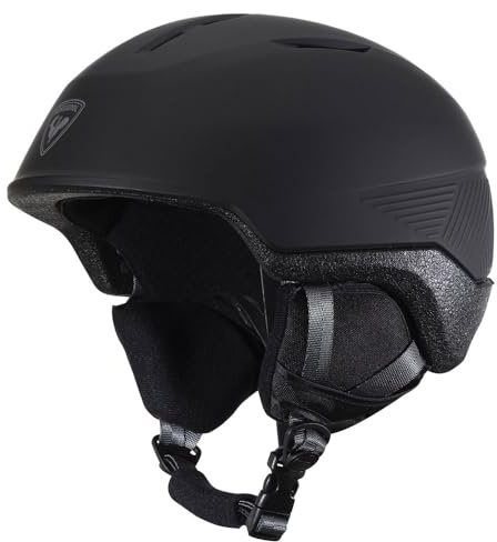 Rossignol – Casco de esquí y nieve Fit Impacts Black Hombre – Talla L/XL – Negro
