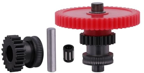 Hardened Steel Extruder Gear Kit for Neptune 4 Series, 3D Printer DLC Nano Coating Hardened Steel Extruder Dual Gear and POM Gear Kit for Elegoo Neptune 4/Pro/Plus/Max