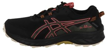 ASICS Femme Gel-Venture 10 WP Sneaker, Black/Brown Stone, 40 EU